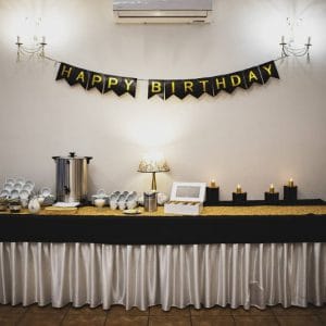 Sala na urodziny Bydgoszcz - catering i napoje