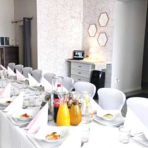 Bydgoszcz - impreza okoliczościowa - biały wystrój